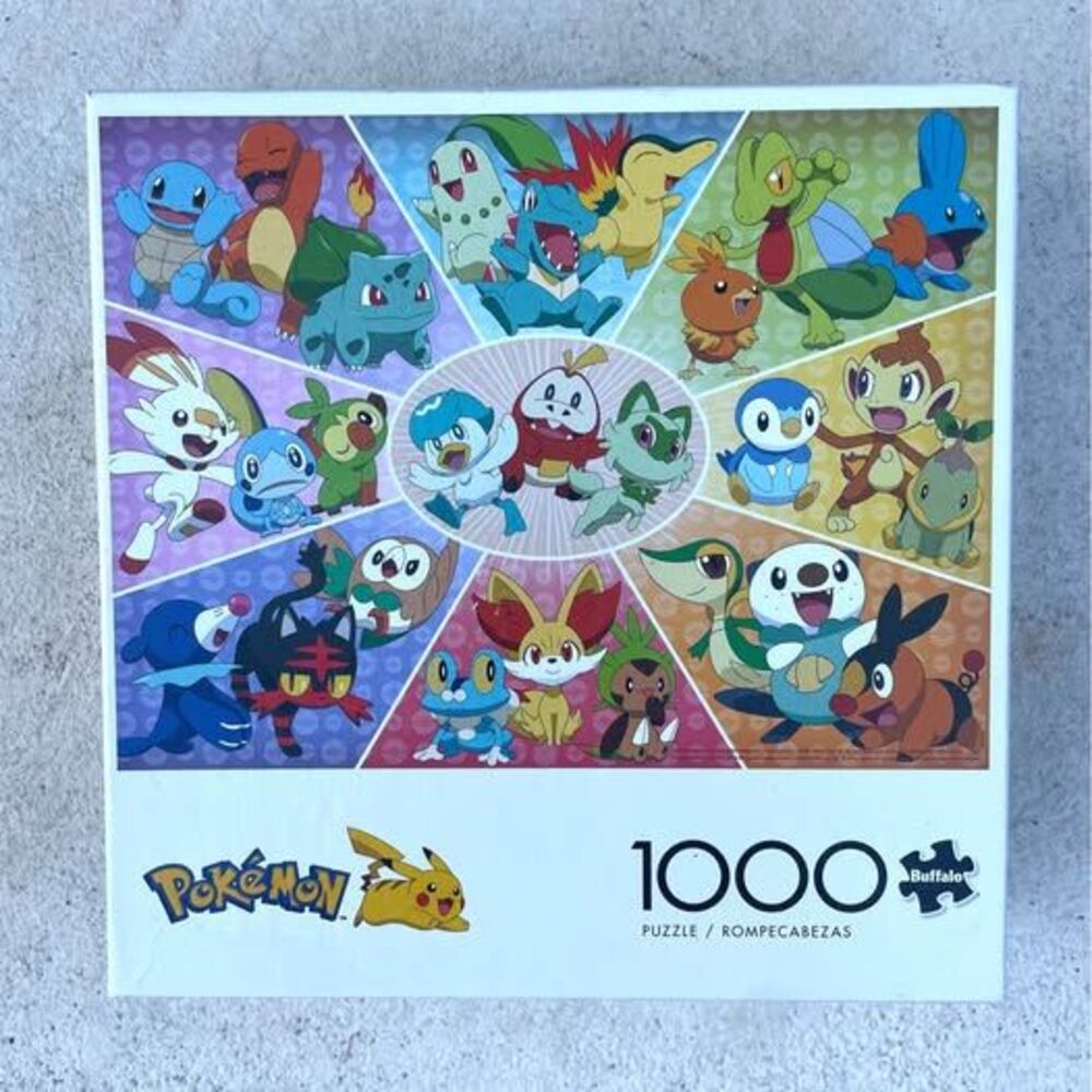 Buffalo Games Pokémon 1000 Piece Jigsaw Puzzle 2023